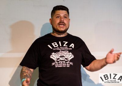 I Ibiza Tattoo Convention. Fiesta acreditaciones